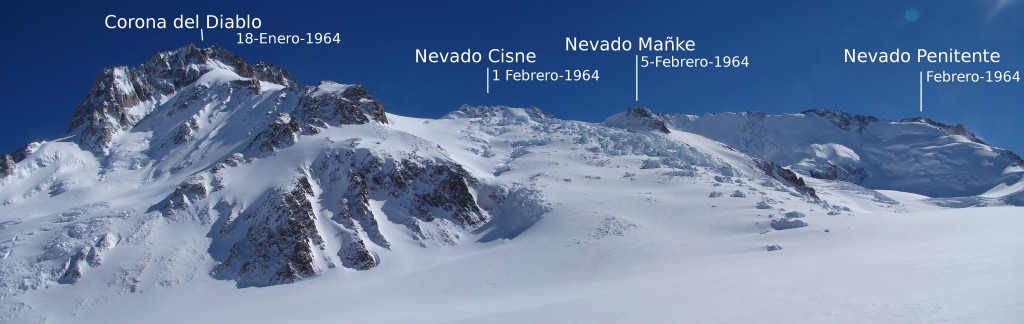 Circo glaciar subsidiario del glaciar Universidad.